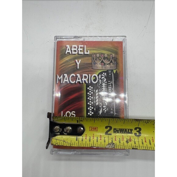 Abel y Macario Los Reyes de la Polka Cassette Tape DISA GEMA 080 - Picture 6 of 6